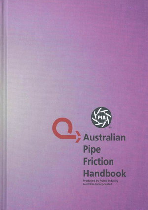 Cover art for Australian Pipe Friction Handbook