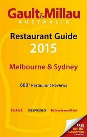 Cover art for 2015 Melbourne & Sydney Restaurant Guide