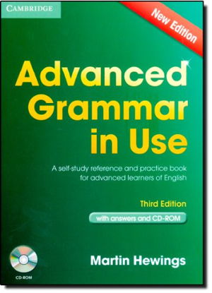 Cover art for Advanced Grammar in Use Book with Answers and CD-ROM