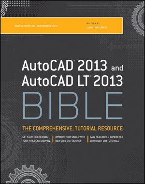 Cover art for AutoCAD 2013 and AutoCAD LT 2013 Bible