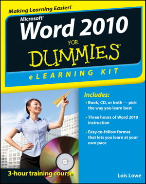 Cover art for Word 2010 eLearning Kit For Dummies