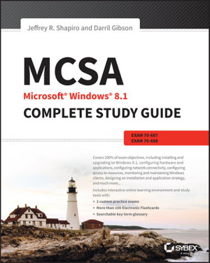 Cover art for MCSA Microsoft Windows 8.1 Complete Study Guide