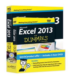 Cover art for Excel 2013 For Dummies