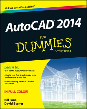 Cover art for AutoCAD 2014 for Dummies