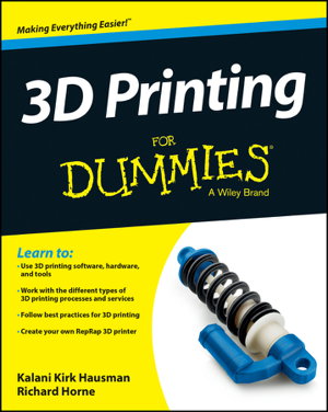 Cover art for 3D Printing for Dummies