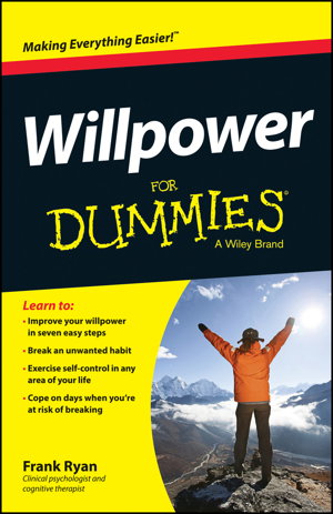 Cover art for Willpower for Dummies