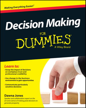 Cover art for Decision Making For Dummies