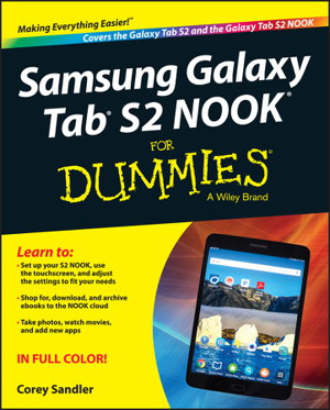 Cover art for Samsung Galaxy Tab S2 Nook for Dummies
