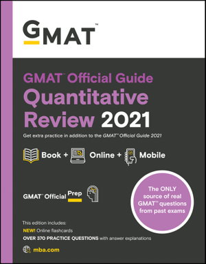 Cover art for GMAT Official Guide Quantitative Review 2021