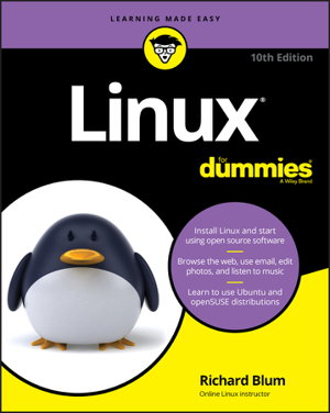 Cover art for Linux For Dummies, 10th Edition