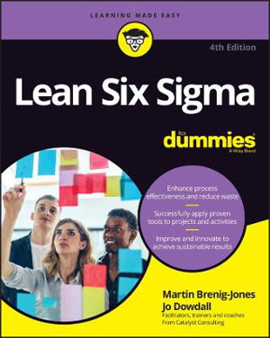 Cover art for Lean Six Sigma For Dummies