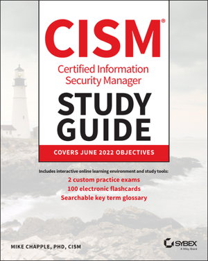 Cover art for CISM Certified Information Security Manager Study Guide