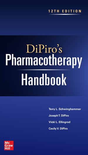 Cover art for DiPiro's Pharmacotherapy Handbook