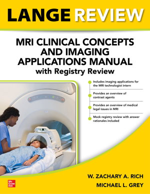 Cover art for LANGE Review: MRI Clinical Concepts and Imaging Applications Manual with Registry Review