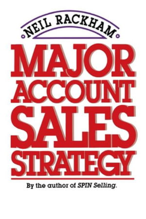 Cover art for Major Account Sales Strategy (PB)