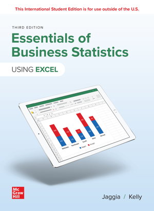 Cover art for Essentials of Business Statistics ISE