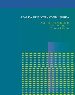 Cover art for Applied Hydrogeology: Pearson New International Edition