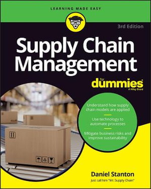 Cover art for Supply Chain Management For Dummies