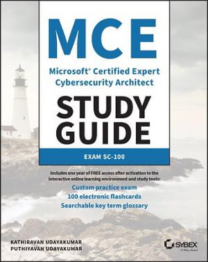 Cover art for MCE Microsoft Certified Expert Cybersecurity Architect Study Guide