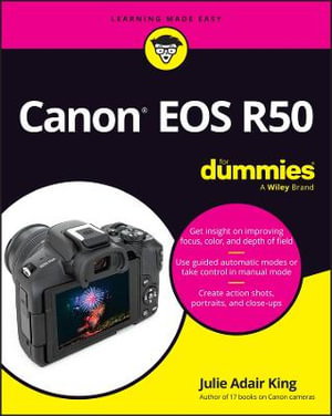 Cover art for Canon EOS R50 For Dummies
