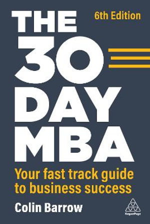 Cover art for The 30 Day MBA
