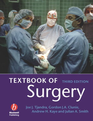 Cover art for Textbook of Surgery 3E