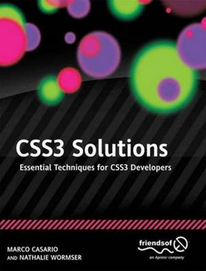 Cover art for CSS3 Solutions: Essential Techniques for CSS3 Developers