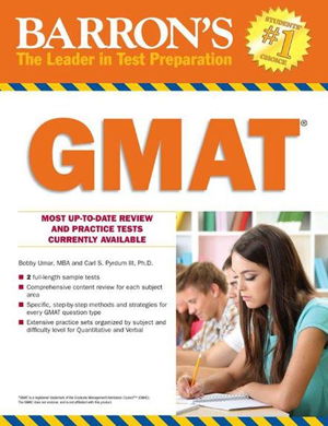 Cover art for Barron's GMAT 18th Edition