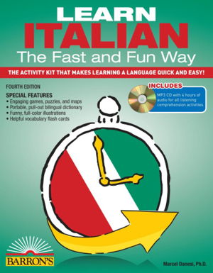 Cover art for Learn Italian the Fast and Fun Way with MP3 CD