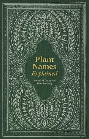 Cover art for Plant Names Explained