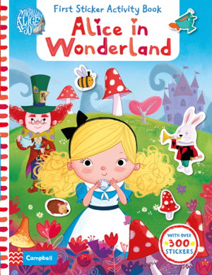 Cover art for Alice in Wonderland: First Sticker Activity Book