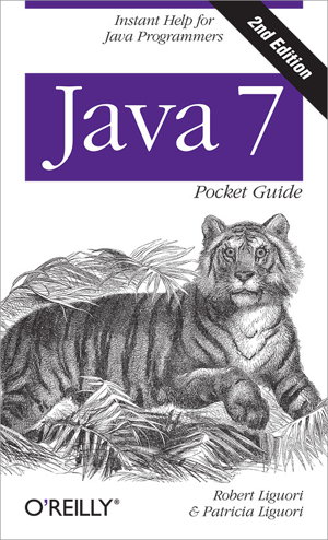 Cover art for Java 7 Pocket Guide