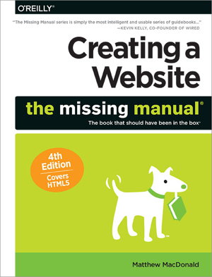 Cover art for Creating a Website: The Missing Manual 4e