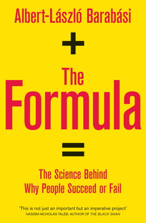 Cover art for Formula, The:The science behind why people succeed or fail