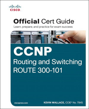 Cover art for CCNP Routing and Switching ROUTE 300-101 Official Cert Guide
