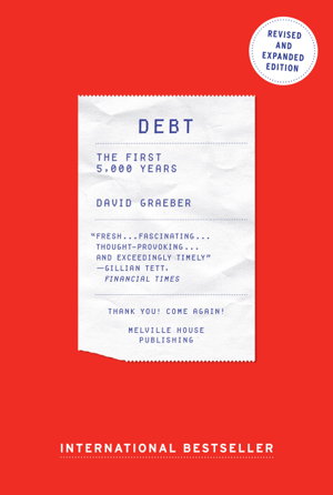 Cover art for Debt, The First 5,000 Years Updated and Expanded