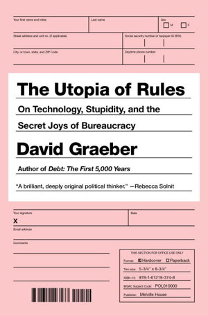 Cover art for Utopia of Rules