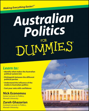 Cover art for Australian Politics for Dummies