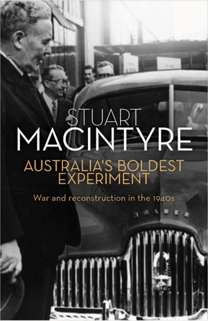Cover art for Australia's Boldest Experiment