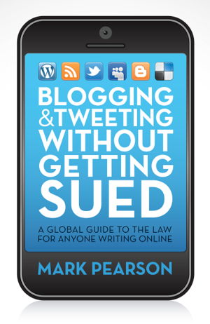 Cover art for Blogging and Tweeting Without Getting Sued