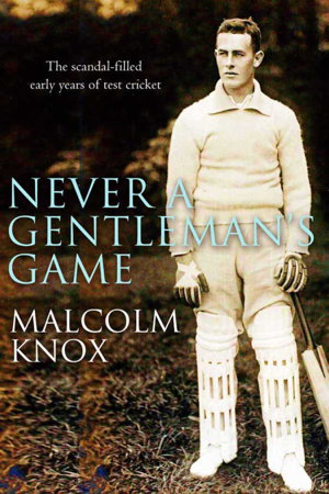 Cover art for Never a Gentleman's Game