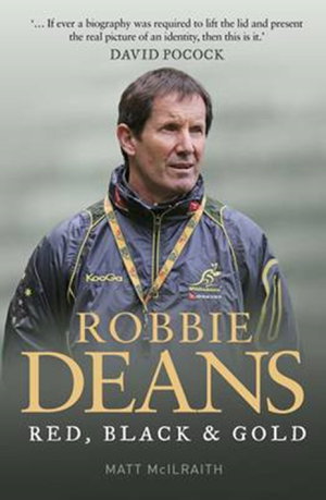 Cover art for Robbie Deans Red Black and Gold