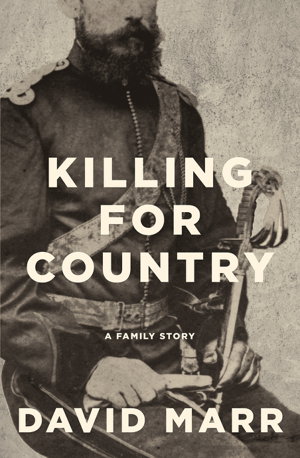 Cover art for Killing for Country: A Family Story