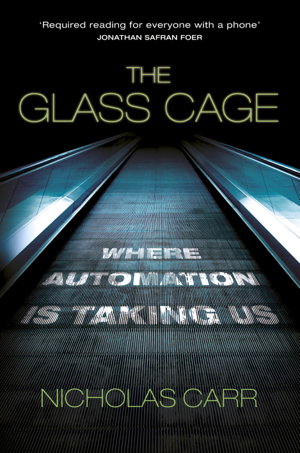 Cover art for The Glass Cage