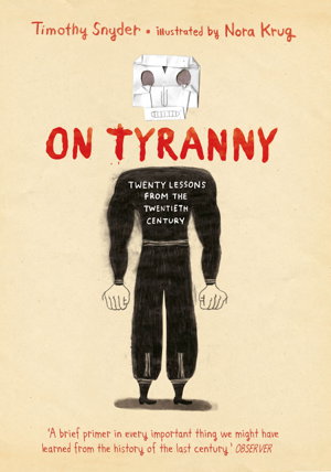 Cover art for On Tyranny Graphic Edition