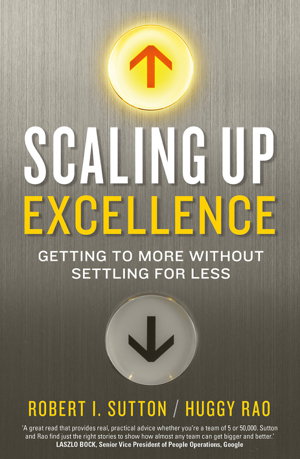 Cover art for Scaling Up Excellence