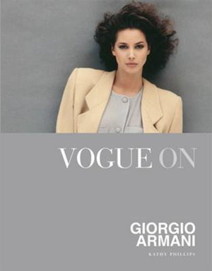 Cover art for Vogue on: Giorgio Armani