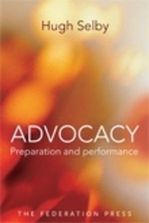 Cover art for Advocacy Preparation and Performance