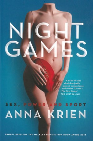 Cover art for Night Games: Sex, Power and Sport