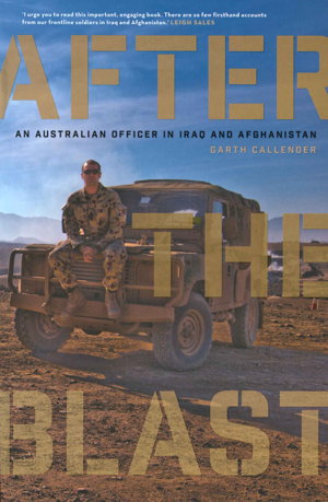 Cover art for After the Blast: An Australian officer in Iraq and Afghanistan